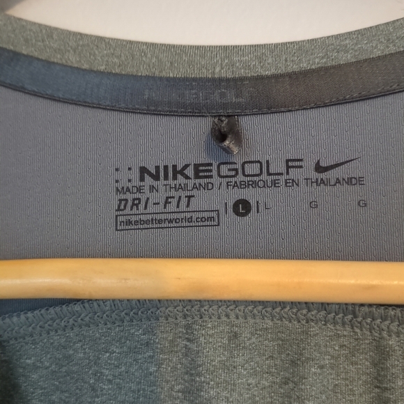 Nike Top Dri Fit Women's Large Gray Sleeveless Athletic Golf Running Gym - Picture 4 of 7